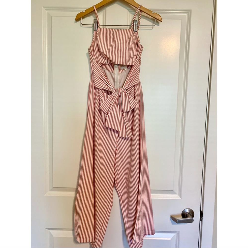 Everly Strapless Cutout Jumpsuit